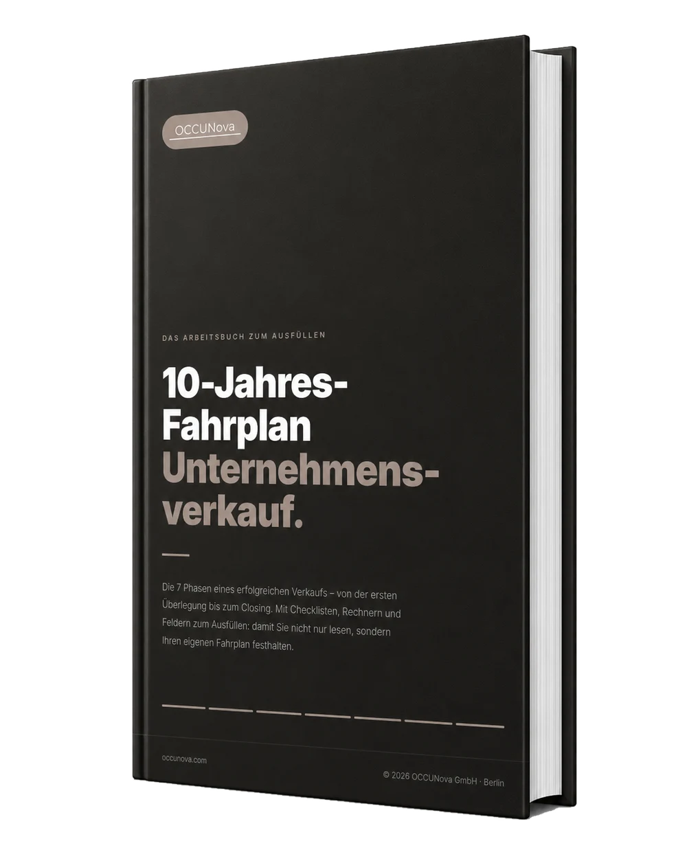 10-Jahres-Fahrplan Unternehmensverkauf